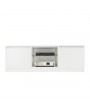 Elegant Household Decoration LED TV Cabinet with Two Drawers White