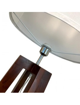 Alightup Living Room Bedroom Study Concise Modern Vertical Quadrupod Floor Lamp US Plug Rufous