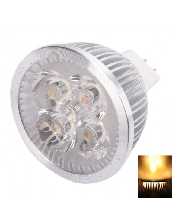 MR16 4W 12V Warm White Light LED Spotlight Lamp