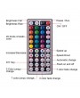 Plastic 150-LED 12V-5050RGB  IR44 Light Strip Set with IR Remote Controller (White Lamp Plate)