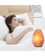 Premium Quality Himalayan Ionic Crystal Salt Rock Lamp with Dimmer Cable Cord Switch US Socket 1-2kg - Natural