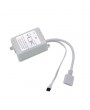Plastic 300-LED SMD3528 24W RGB IR44 Light Strip Set with IR Remote Controller (White Lamp Plate)