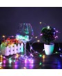 2m 20 LED Mini Bottle Stopper Lamp String Bar Decoration String Light Colorful Light Earth Color Full
