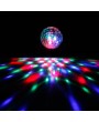 ALIGHT 3W RGB LED Remote Control / Sound Control / Auto Mini Rotating Ball Stage Bar Party Lighting *4