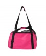 Hollow-out Portable Breathable Waterproof Pet Handbag Rose Red S