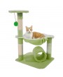 M51 28" Stable Cute Sisal Cat Climb Holder Cat Tower Lamb Green