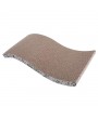 [US-W]Cool S-style Harden Corrugated Paper Pet Cat Toy Cat Claw-grinding Plate with Catnip Leopard Print P