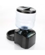 PF-19 5.5L LCD Screen Intelligent Pet Feeder with Recording & Timing Functions Black